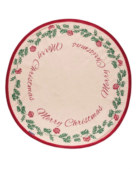 Julgransmatta Ø 110 cm - natural