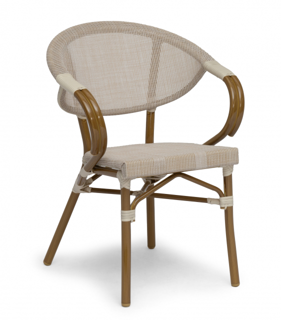 Äppelhed caféstol - beige