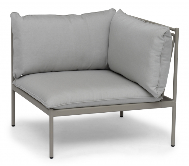 Bolmsö hörndel - sand/fjärdergrå dyna