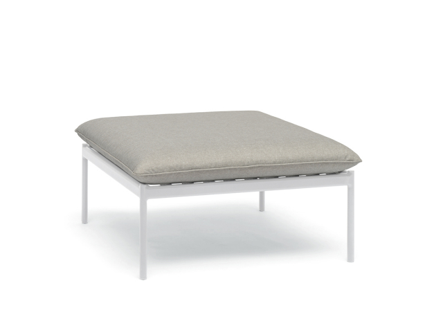 Bolmsö divan - vit/gråbeige dyna