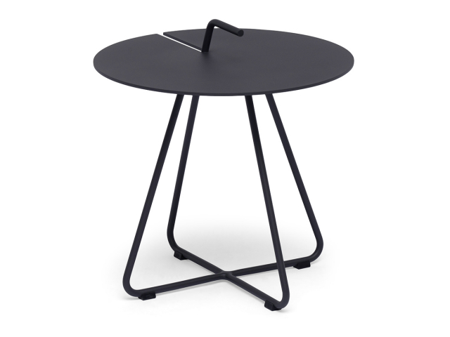 Sandholma bord Ø 44 H47 cm - mörkgrå