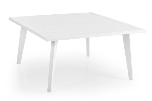 Villac soffbord 88x88 cm - vit