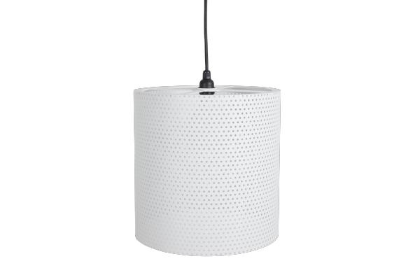 Vind lampskärm  Ø 40 H40 cm - vit