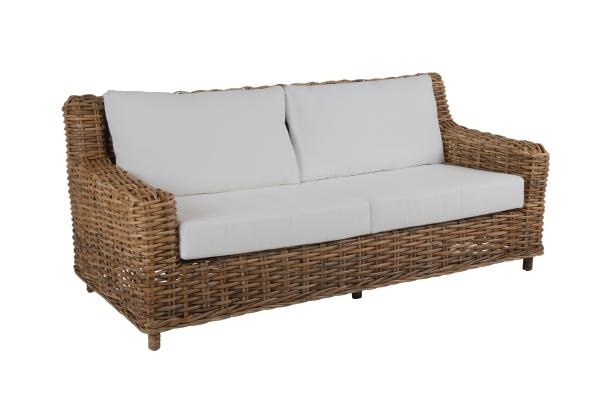 Rossvik 2,5-sits soffa med dyna - natur/offwhite