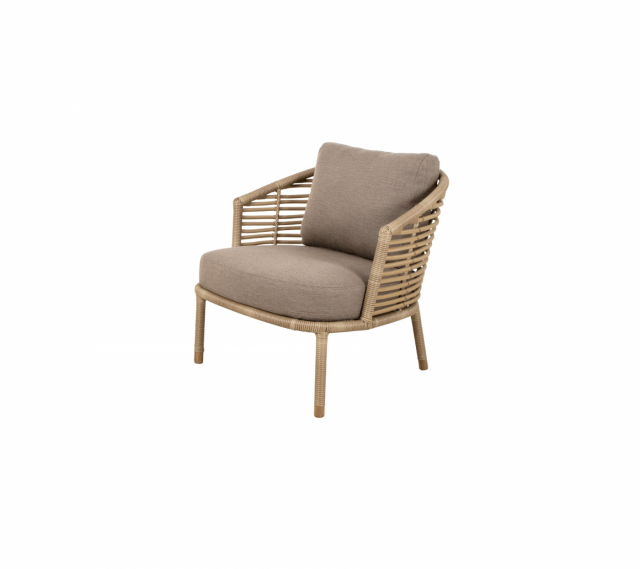Sense loungefåtölj - natural