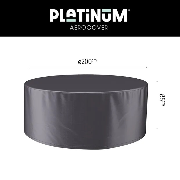 Möbelskydd Ø 200 H 85 cm - antracit