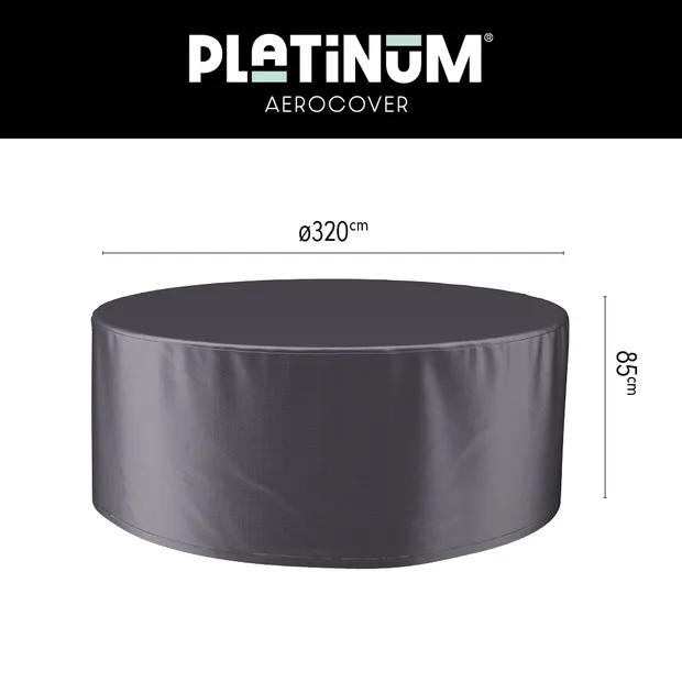 Möbelskydd Ø 320 H 85 cm - antracit