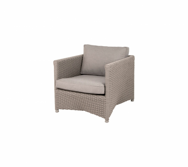 Diamond loungefåtölj - taupe