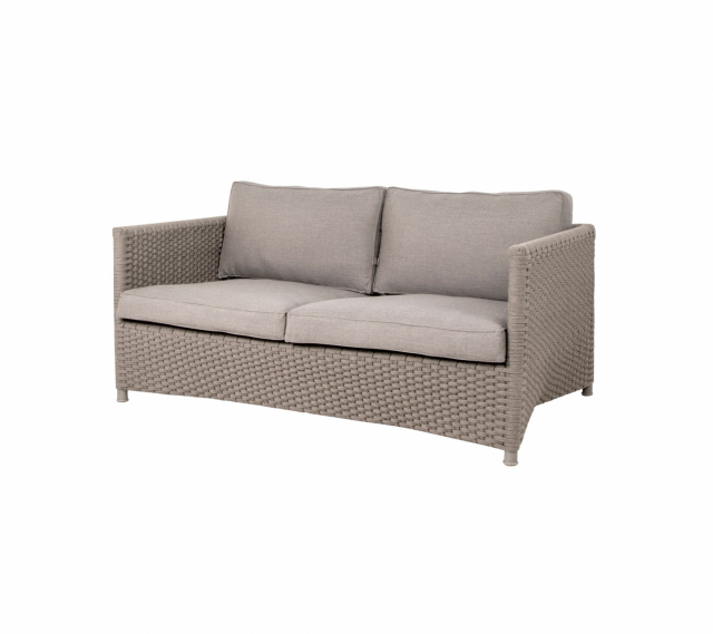 Diamond 2-sits soffa - taupe