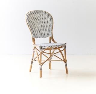 Isabell rottingstol - vit/cappuchino