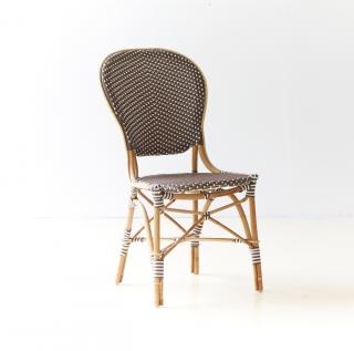 Isabell rottingstol - cappuchino/vit