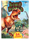 Dino World Klistermärkesbok