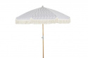 Gatsby parasoll tiltbar Ø 1,8 m - natur/grå-vit randigt