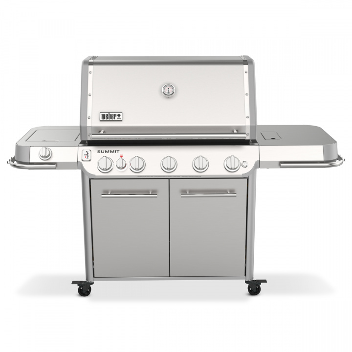 Summit S Gasolgrill - stainless steel i gruppen Grillar / Grillar / Gasolgrillar hos Sommarboden i Höllviken AB (1500356)