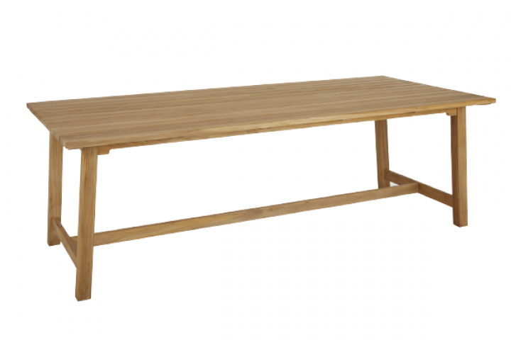 Keros matbord 230x100 H73 cm - teak i gruppen Utemöbler / Material / Teakmöbler / Bord - Teakmöbler hos Sommarboden i Höllviken AB (2076)