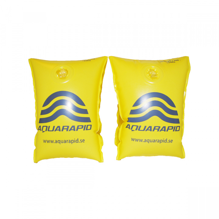 Swim Wings armpuffar (0-15 kg) - gul i gruppen Badkläder / Övrigt / Badtillbehör / Till stranden hos Sommarboden i Höllviken AB (2118X)