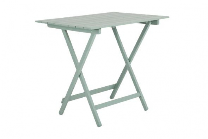 Dingla bord 80x60 H72 cm - grön i gruppen Utemöbler / Material / Aluminiummöbler / Cafébord - Aluminiummöbler hos Sommarboden i Höllviken AB (2123-3)