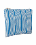 Three Mile Organic Cotton Jacquard necessär - blue stripe