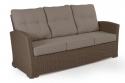 Ashfield 3-sits soffa - beige/beige dyna