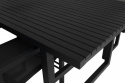 Vevi matbord 160x90 H73 cm - svart