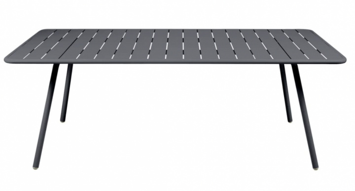Luxembourg bord 207x100 cm - anthracite i gruppen Utemöbler / Material / Aluminiummöbler / Matbord - Aluminiummöbler hos Sommarboden i Höllviken AB (413247)