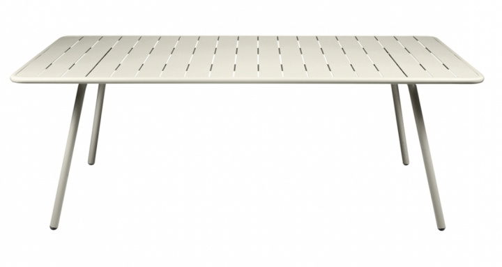 Luxembourg bord 207x100 cm - clay grey i gruppen Utemöbler / Material / Aluminiummöbler / Matbord - Aluminiummöbler hos Sommarboden i Höllviken AB (4132A5)