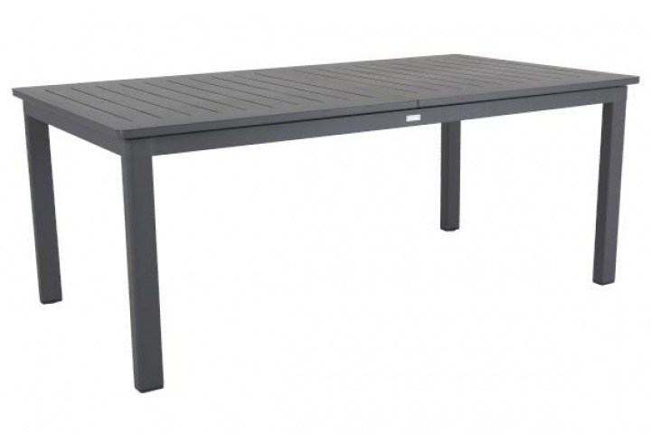 Lomma bord förlängningsbart 194-312x100 H73 cm - antracit i gruppen Utemöbler / Bord / Matbord hos Sommarboden i Höllviken AB (4656-73)