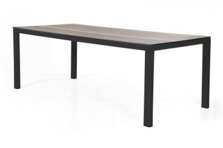 Rodez bordsstativ 209x95 - svart matt i gruppen Utemöbler / Material / Aluminiummöbler / Matbord - Aluminiummöbler hos Sommarboden i Höllviken AB (4719-8)