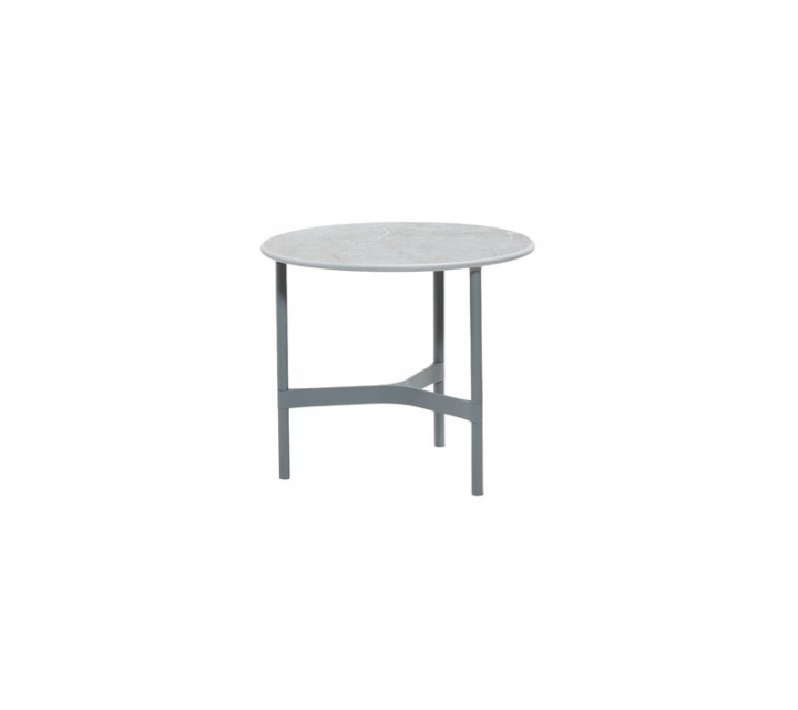 Twist soffbord Ø 45 cm - flera färger i gruppen Utemöbler / Material / Aluminiummöbler / Soffbord & Sidobord - Aluminiummöbler hos Sommarboden i Höllviken AB (5010-CL)