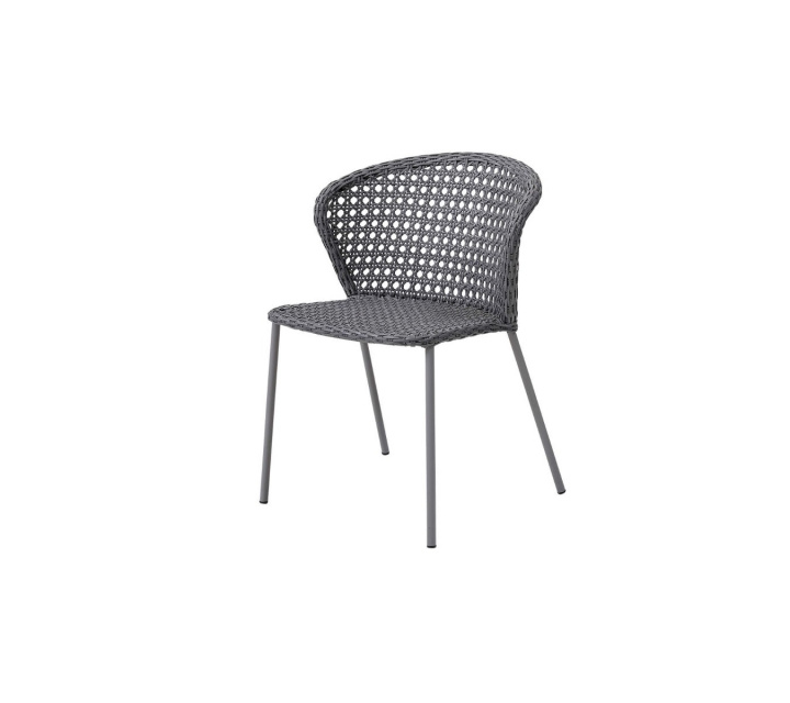 Lean stol stapelbar - light grey i gruppen Utemöbler / Stolar & Trädgårdsstolar / Stolar utan karm hos Sommarboden i Höllviken AB (5410FAI)