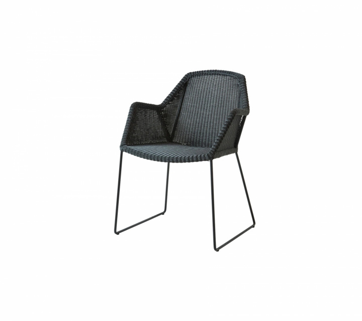 Breeze stol - black i gruppen Utemöbler / Material / Konstrottingmöbler / Stolar - Konstrottingmöbler hos Sommarboden i Höllviken AB (5467LS)