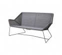 Breeze 2-sits soffa - light grey
