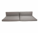 Connect dynset 3-sits soffa - taupe