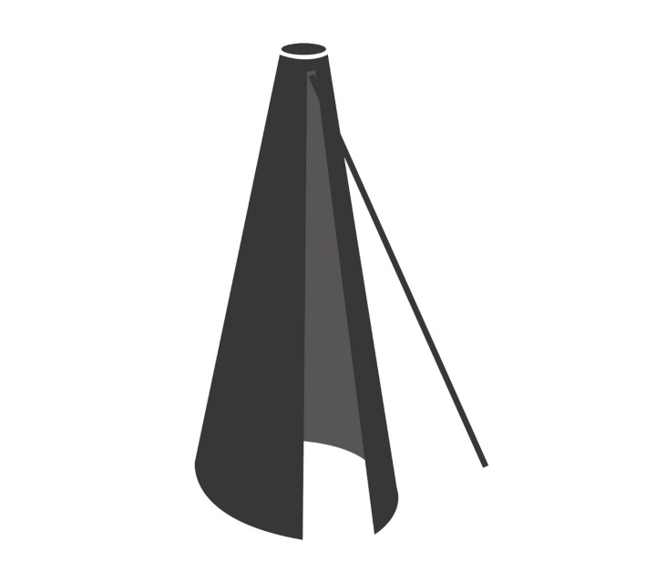 Cover 18: Cane-line parasoller (Hyde - 3x4 m) - black i gruppen Utemöbler / Möbelskydd / Möbelskydd & Underhåll hos Sommarboden i Höllviken AB (5652S)