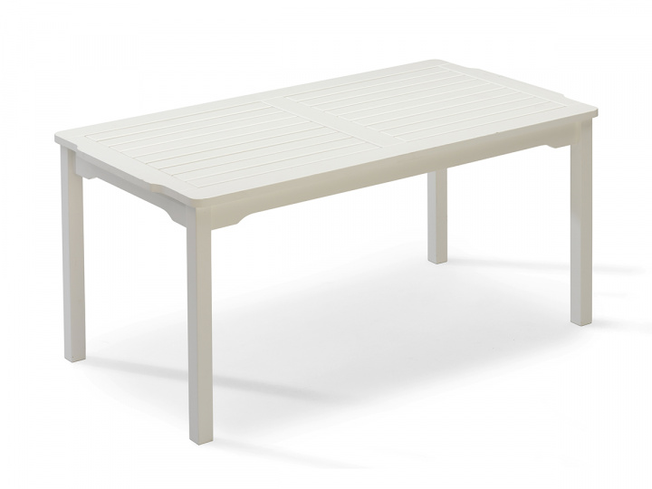 Visby bord 85x150 H72 cm - vit i gruppen Utemöbler / Bord / Matbord hos Sommarboden i Höllviken AB (851577)