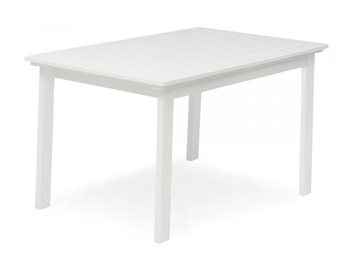Läckö bord 80x135 H69 cm - vit i gruppen Utemöbler / Bord hos Sommarboden i Höllviken AB (8813577)