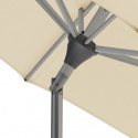 Alu-Twist parasoll 2,4x2,4m - fler färger
