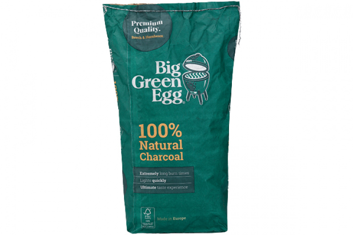 BGE Charcoal 9 kg, 100% naturlig grillkol i gruppen Grillar / Grillar / Keramikgrillar / Tillbehör Big Green Egg hos Sommarboden i Höllviken AB (BGE-666298)