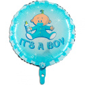 Dopballong pojke inkl. helium