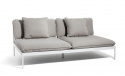 Bönan lounge 2-sits soffa - light grey/light grey Sling