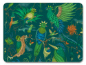 Quetzal underlägg 29x21 cm - teal
