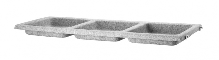 String skålplan filt 78x30 cm - ljusgrå i gruppen Inredning / Dekoration / Hyllor & Förvaring hos Sommarboden i Höllviken AB (FBS7830-72-1)