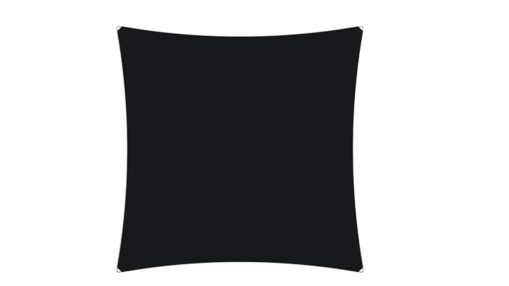 Ingenua solsegel, square 400x400 cm - Black i gruppen Utemöbler / Solskydd / Solsegel hos Sommarboden i Höllviken AB (INSQUARE4X4-BLACK)
