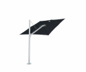 Spectra parasoll straight (90°), square 300x300 cm - Alu Black