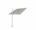 Spectra parasoll straight (90°), square 300x300 cm - Alu Grey