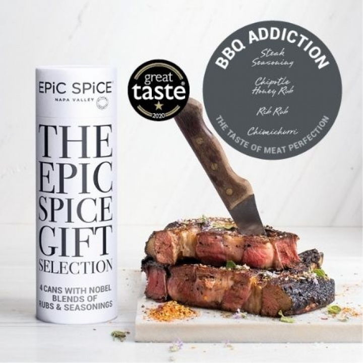 BBQ Addiction - Epic Spice i gruppen Grillar / Grillredskap & tillagning / Kryddor hos Sommarboden i Höllviken AB (TUBEBBQx4)
